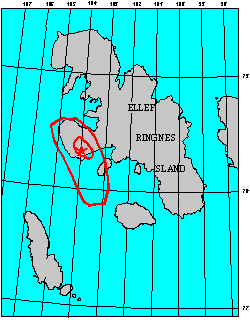 map of diurnal motion